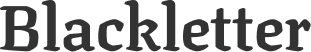 Blackletter